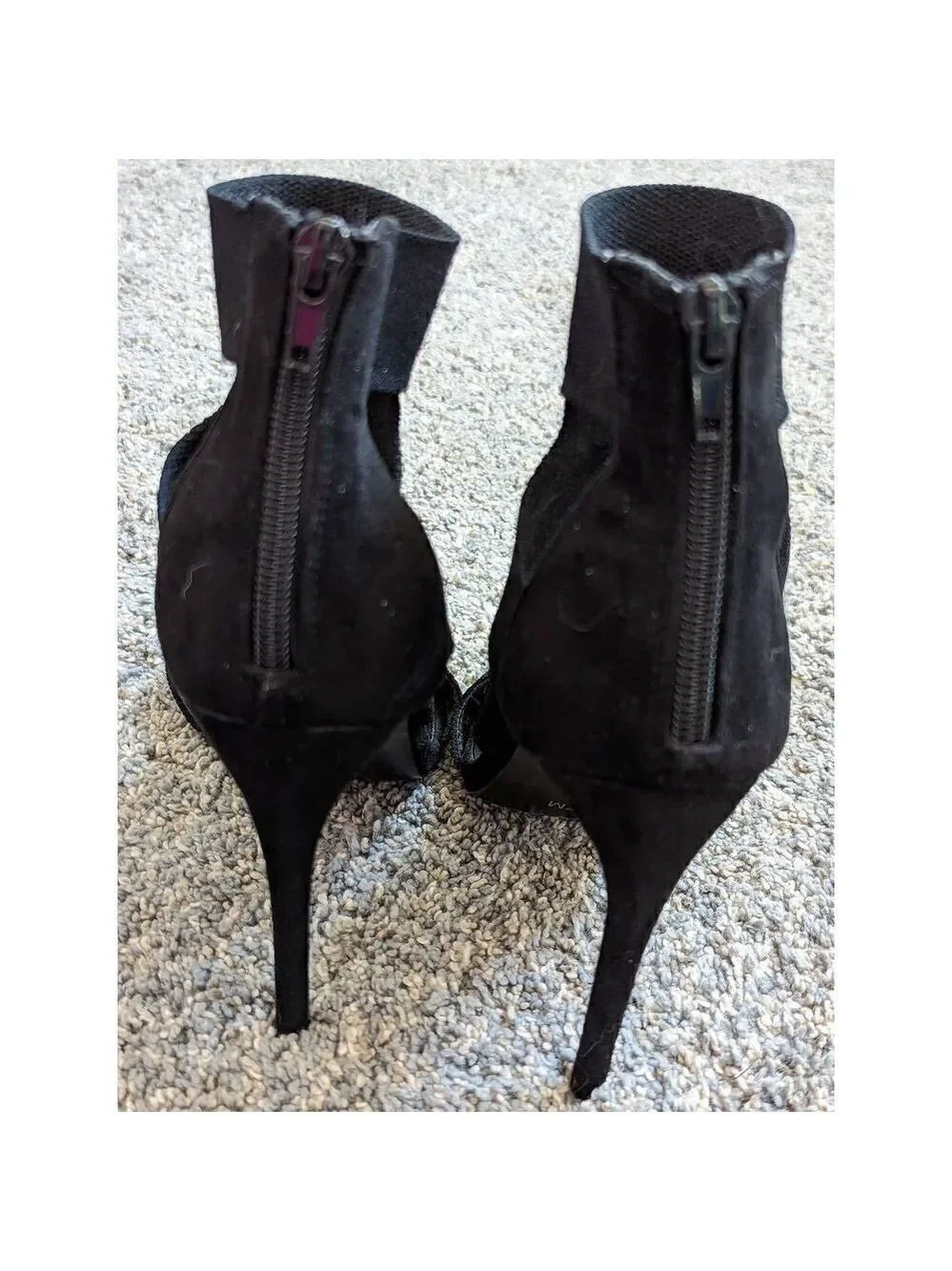 Steve Madden Women's Black Suede High Heels Size 7
